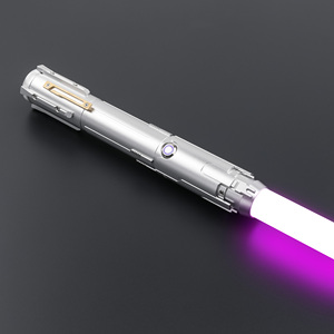 TXQSABER <span class=keywords><strong>Ben</strong></span> Solo SE Poignée en métal Couleurs infinies Sensible Balançoire lisse SNV4PRO Sabre laser Fonction multiple Jouets lumineux - Product Image 5