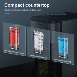 Machine à glaçons portable automatique 320W pour usage commercial, hôtelier et domestique, à économie d'énergie - Product Image 2