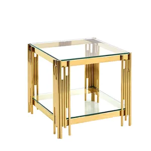 Маленький шестиугольный турецкий золотистый стол низкие салонные журнальные столики для кровати современные стеклянные боковые журнальные столики