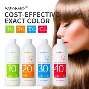 Productos para el cuidado del cabello para uso en salón, crema blanqueadora de oxígeno de color, sin amoníaco, peróxido de cabello profesional permanente - Product Image 2