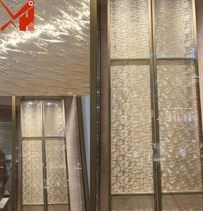 Revestimiento de Pared Metálico Tejido Decorativo - Superficie Texturizada de Lujo para Proyectos Hoteleros y Diseño de Interiores Residenciales Contemporáneos - Product Image 5