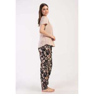 ชุดนอนผู้หญิงไซส์ XXL คอกลม ผ้าโมดอล ติดกระดุม เอวยางยืด ชุดคลุมทรงโอวัล ผลิตจากวัสดุยั่งยืน  รับสกรีนโลโก้  สั่งซื้อขั้นต่ำ 2 ชิ้น - Product Image 1