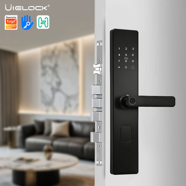 Latest Design WiFi for Smart Electronic Lock for Wood Multiple Unlocking Methods Grade C Cloud Storage Carbon Steel