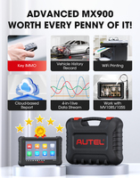 Escáner OBD2 MaxiCheck MX900 para Android, 4GB/64GB, Batería de 5000mAh, Herramienta de Diagnóstico Universal con Más de 40 Servicios de Reinicio para Autos