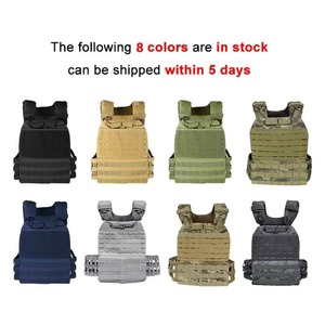 Gilet tactique Molle de combat robuste noir personnalisé - Product Image 6
