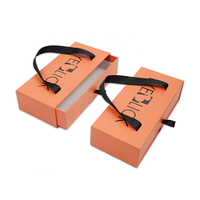 Boîte d'emballage en papier pour lunettes de soleil et lunettes de vue pour femmes de haute qualité, marque XUZE, logo personnalisé, PB-808, 182x82x45mm, 100g, couleur personnalisée, Chine