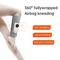 Masajeador électrique 3 Modes de circulation de la chaleur compression d'air relaxante masseur de mollet des jambes avec chaleur