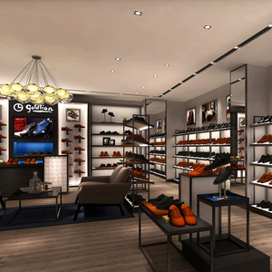 Espositori e Scaffali in Legno per Negozi <span class=keywords><strong>di</strong></span> <span class=keywords><strong>Scarpe</strong></span> e Borse, <span class=keywords><strong>Arredamento</strong></span> Interno per Punti Vendita - Product Image 6