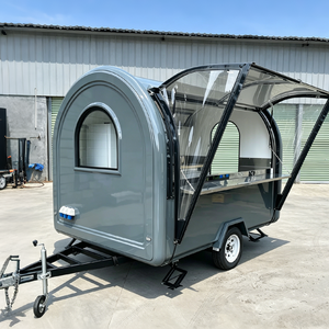 Remorque de restauration robuste pour chariot alimentaire, idéale pour les BBQ et les camions de cuisine, avec friteuse, conforme aux normes DOT - Product Image 1