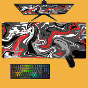 Hot bán lớn trừu tượng cao su Chuột chơi game pad với nền địa hình bản đồ đường viền Địa Lý - Product Image 1