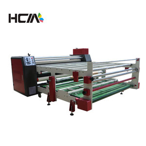 Presse à chaud rotative automatique à tambour de 600 cm pour sublimation, machine d'impression à rouleaux chauffés à l'huile de 1,7 m et 1,9 m de large - Product Image 4
