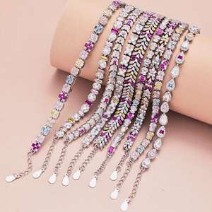 Prezzo di fabbrica all'ingrosso degli uomini Womenhiphop gioielli <span class=keywords><strong>Zales</strong></span> Osasbazaar 925 bracciale argento coppia argento argento braccialetti Nazariya - Product Image 3