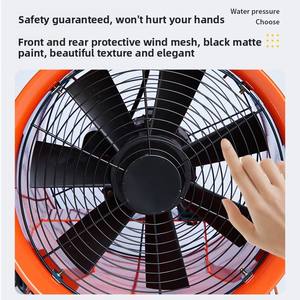 Kipas Aksial AC Listrik Portabel Efisiensi Tinggi 220V - Ventilasi & Pembuangan Udara Dalam Ruangan untuk Ruang Terbatas Industri - Product Image 6