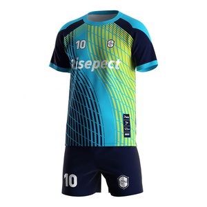 Ensemble de maillot de football respirant pour homme, séchage rapide, durable, maillot et short pour l'entraînement et les matchs - Product Image 1