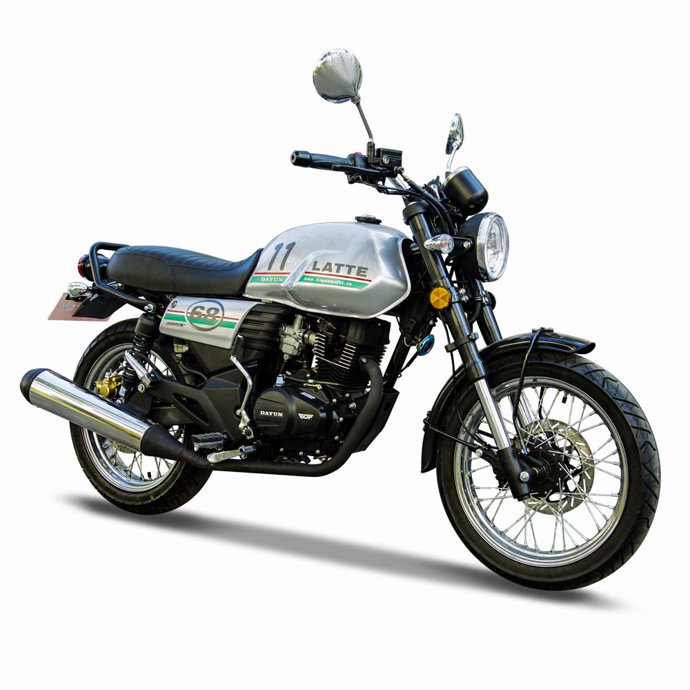 Dayun 200cc ретро мотоцикл cafe racer latte