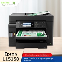 Imprimante jet d'encre couleur recto-verso à alimentation continue L15158 L15168 avec connectivité Wi-Fi et résolution élevée pour usage domestique et professionnel