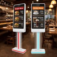 32 Inch Floor Standing LED Light LCD Interactive Touch Screen Kiosk Mall Directory Digital Signage Advertising Display Player