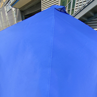 Tente gazebo pop-up brevetée 10x10, tente à baldaquin à mécanisme de poussée centrale pour les grands événements en plein air, 3x4.5, taille 5m, distance de la baie