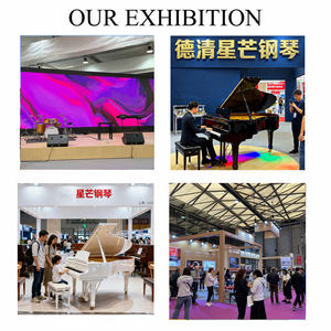 <span class=keywords><strong>Piano</strong></span> Akustik Grand Klasik Hitam Kayu Raksasa Kustom untuk Konser Grand, Resital Profesional, dan Pertunjukan Teater - Product Image 4