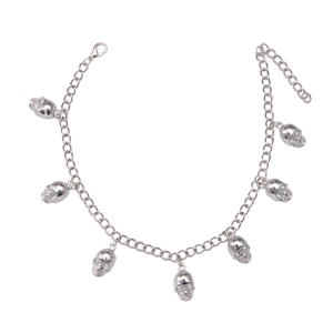 Martin <b>Boot</b> <b>Chain</b> Skull Pendant Metal <b>Chain</b> Accessory Round Toe Rubber Outsole Fashion Trend Yiwu Origin Sp-803 - Product Image 5