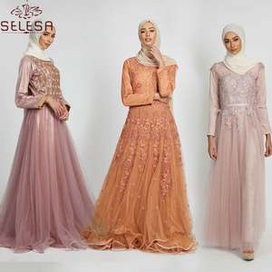 <span class=keywords><strong>Robe</strong></span> de <span class=keywords><strong>demoiselle</strong></span> <span class=keywords><strong>d</strong></span>'<span class=keywords><strong>honneur</strong></span> musulmane, nouveau Type, écharpe islamique, <span class=keywords><strong>Hijab</strong></span> pour femmes, Kaftan Abaya, collection - Product Image 6