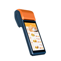 Terminal de point de vente à écran tactile, Android 11, système de point de vente tout-en-un avec lecteur de cartes NFC, Bluetooth, 4G/Wi-Fi, imprimante thermique