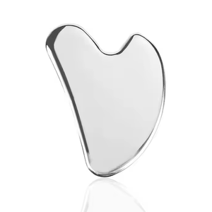 <strong>Durable</strong> Stainless Steel Gua Sha Scraper Heart Shape Universal Face <strong>Massager</strong> Guasha Board for <strong>Facial</strong> <strong>Beauty</strong> Eye Massage