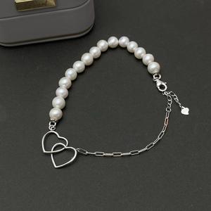 Hebilla de Plata de Ley S925 para Pulseras y Collares, Estilo Bohemio, Accesorios para Perlas, Hecha a Mano, para Regalo - Product Image 2