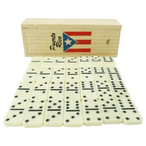 Bán buôn đôi sáu chuyên nghiệp ngà Mini <span class=keywords><strong>Domino</strong></span> tùy chỉnh puerto Rico cờ thiết kế trẻ em <span class=keywords><strong>Domino</strong></span> Trò chơi thiết lập trong hộp gỗ - Product Image 3