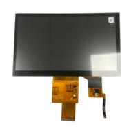 Écran LCD TFT 7 pouces, luminosité élevée 360 cd/m², résolution 800x480, module d'affichage LCD 7 pouces avec CTP