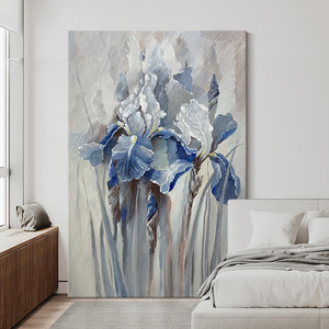 Hand Painted Oil Painting Abstract Floral Art <b>Large</b> Size Modern Minimalist Living Room Sofa Background Wall Decor - Product Image 1