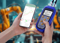 OEM Compact Dual Channel Thermocouple Sensor Thermometer for On-Site Temperature Testing Inspection and Process Monitoring
