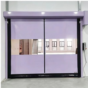 Puerta Enrollable de <span class=keywords><strong>PVC</strong></span> con Control Remoto, Ideal para Almacenes y Cuartos Limpios, con Reparación Automática - Product Image 3