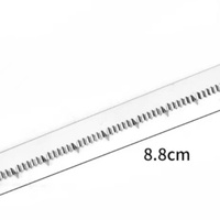 Lame de coupe à dents 88x7x0.4mm pour trancheuse à fruits, tomates et fromages mous