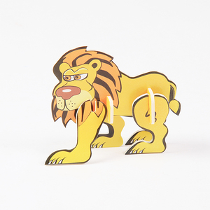 Custom giocattoli di gomma piuma di <span class=keywords><strong>puzzle</strong></span> bambino 3d di carta di <span class=keywords><strong>puzzle</strong></span> di arte 3d giocattoli di <span class=keywords><strong>puzzle</strong></span> modello animale - Product Image 6