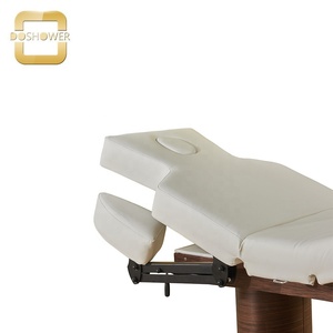 <span class=keywords><strong>Table</strong></span> d'épilation au laser électrique marron de luxe avec traitement Microneedling Fourniture de salon de beauté avec propriétés de massage - Product Image 5