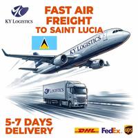 Agent maritime pas cher pour Sainte-Lucie, service logistique, transitaire, fret maritime et aérien Chine vers Sainte-Lucie, porte-à-porte, meilleur service mondial
