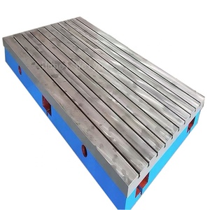 Placas <span class=keywords><strong>de</strong></span> piso <span class=keywords><strong>de</strong></span> hierro fundido plataforma <span class=keywords><strong>de</strong></span> montaje T Slot Plate - Product Image 1