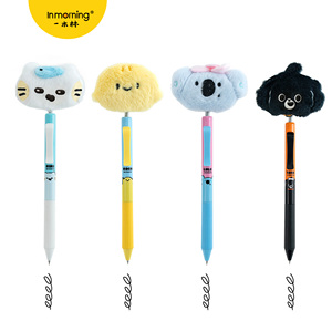 Bolígrafo de Peluche con Diseño de Animal de Dibujos Animados Muumora, Escritura Suave, Tinta de Secado Rápido, para Estudiantes, Venta al Por Mayor - Product Image 1
