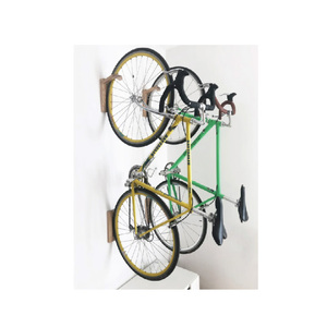 Crochet <span class=keywords><strong>mural</strong></span> en bois pour rangement de vélo support de vélo <span class=keywords><strong>Vertical</strong></span> - Product Image 2
