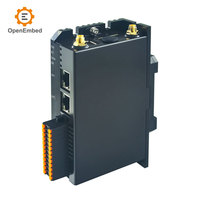 Passerelle IoT industrielle modulaire 4DI 6DO RS485 Ethernet WIFI BLE 5.0 4G LTE LoRa ESP32 P4 C6 pour contrôle PLC et programmation