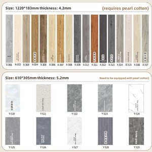 Plancher en <span class=keywords><strong>carrelage</strong></span> de parquet en vinyle PVC stratifié SPC de luxe chinois, imperméable, résistant à l'usure, design graphique, salon - Product Image 5