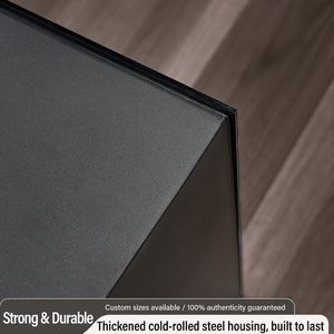 Cheminée électrique encastrée en verre trempé, flamme <span class=keywords><strong>de</strong></span> bois véritable, luminosité réglable, tailles 39" 47" 59" 71" 79", <span class=keywords><strong>chauffage</strong></span> 1500W pour salon/hôtel - Product Image 5