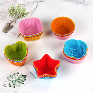 <span class=keywords><strong>Moule</strong></span> <span class=keywords><strong>à</strong></span> gâteau en silicone pour muffins, petits moules <span class=keywords><strong>à</strong></span> muffins, outils de cuisson pour bricolage - Product Image 1