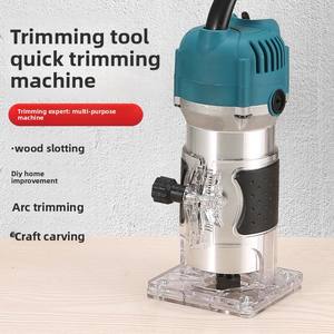 Défonceuse électrique pour le travail du bois, machine à rainurer, machine à graver, machine à percer - Product Image 4