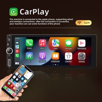 Autoradio Android Auto CarPlay FM haute définition 6,86 pouces avec lecteur intégré