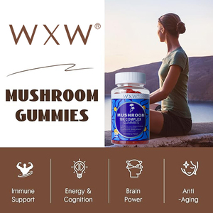 Bonbons aux champignons de marque privée Offre Spéciale avec reishi, crinière de lion et cordyceps Système immunitaire fort Suppléments à base de plantes pour adultes - Product Image 3