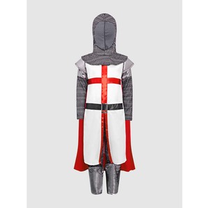 Disfraz <span class=keywords><strong>de</strong></span> Caballero Templario Cruzado <span class=keywords><strong>Medieval</strong></span> para Niño, Fiesta <span class=keywords><strong>de</strong></span> <span class=keywords><strong>Carnaval</strong></span> <span class=keywords><strong>de</strong></span> Halloween, RKHC-017 - Product Image 2