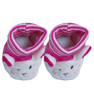 Personnalisé mignon dessin animé 3D poupée enfant en bas âge chaussettes infantile hiver bébé hochet jouet chaussettes de sol chaussures - Product Image 6