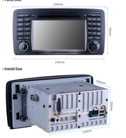 RoadNavi 2 Din Android 11 pour Mercedes classe R W251 R280 R300 R320 R350 R500 autoradio stéréo DVD Navigation GPS WIFI